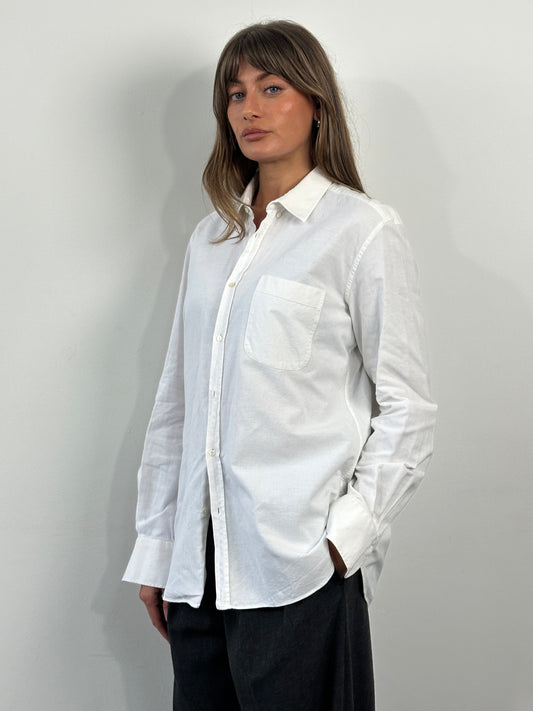 Yves Saint Laurent Chemises 1990s Pure Cotton Shirt - L