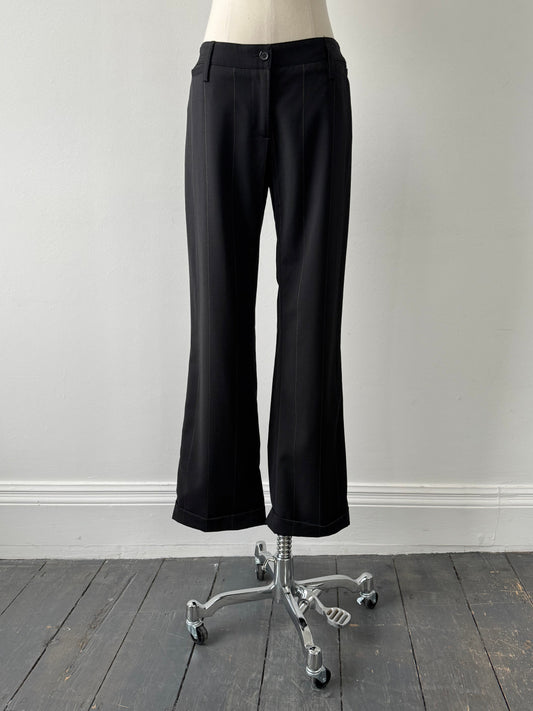 D&G Dolce & Gabbana 2000s Wool Trousers- W28