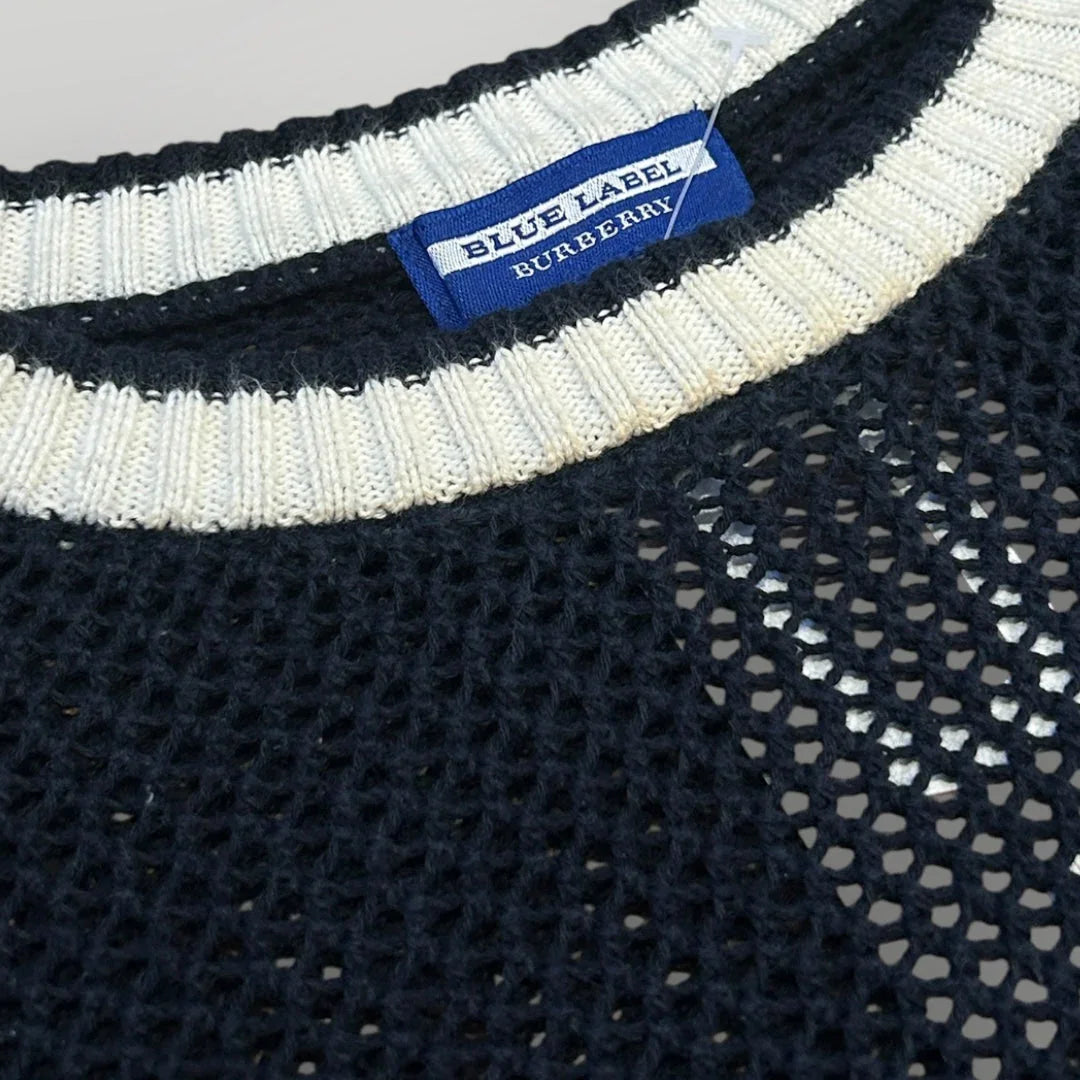 Burberry Blue Label Mesh Womens Knit M | Default Title, Blue