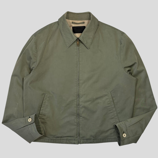 Prada Milano 2015 Pale Green Boxy Work Jacket - IT50