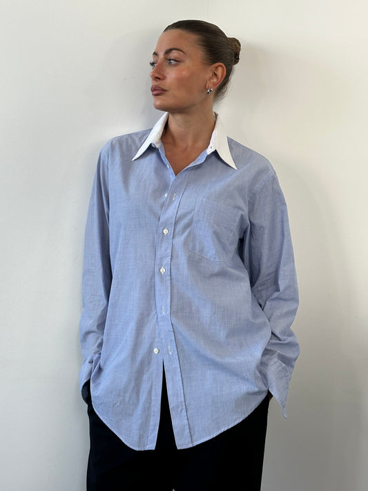 Christian Dior 1980s Cotton Shirt - L