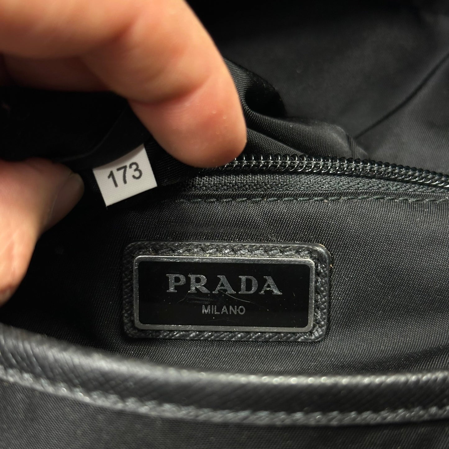 Prada Milano Nylon Technical Tanker Backpack