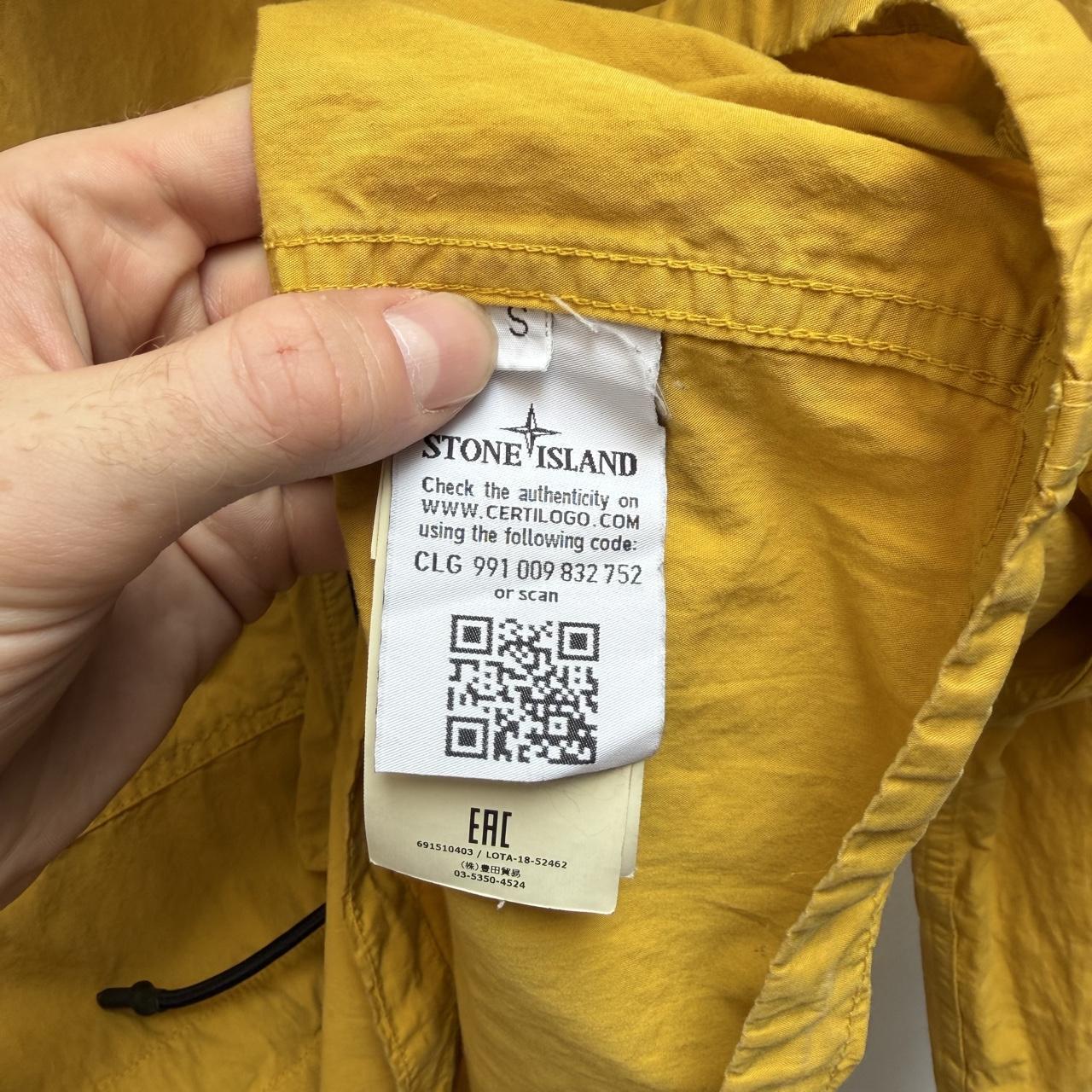 Stone Island Smock Jacket (S) | Small, Yellow