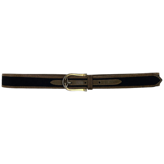 Vintage Gucci Buckle Leather Belt