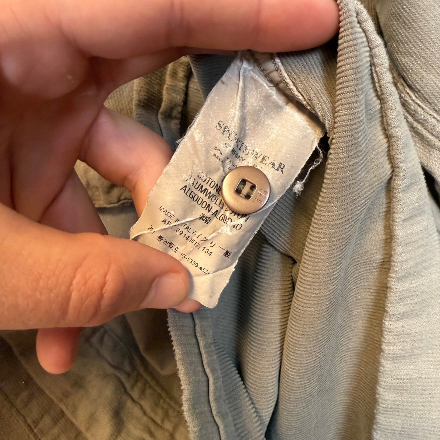 00’s Stone Island Denims Shirt (XL) | XL, Khaki