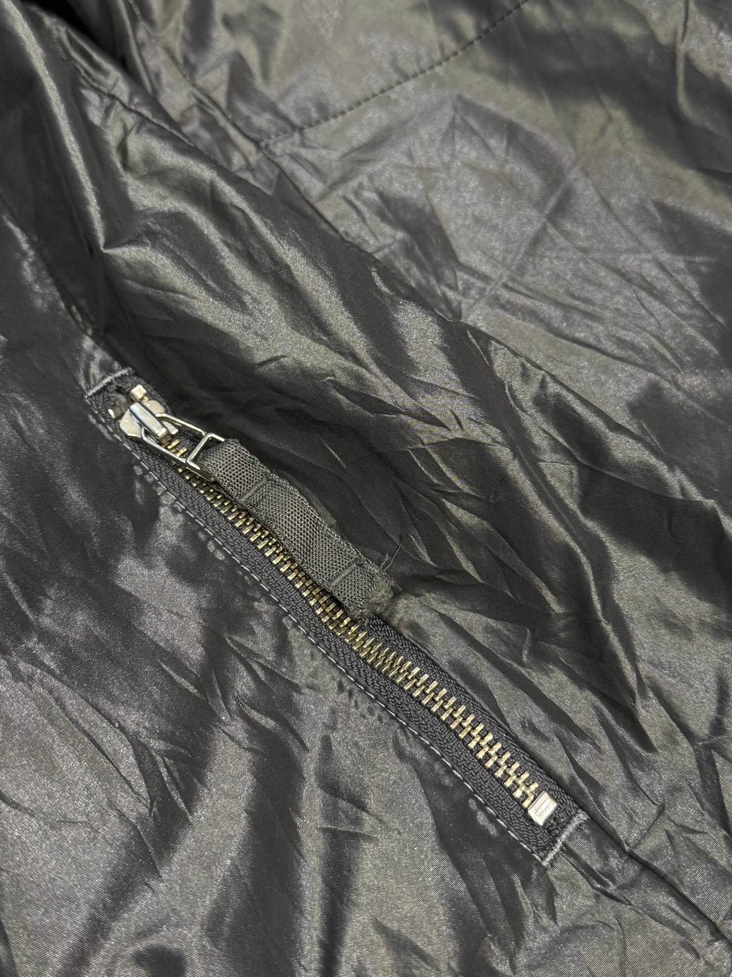 Marithé François Girbaud 2000's Nylon Shimmer Jacket M | Default Title, Metallic Silver