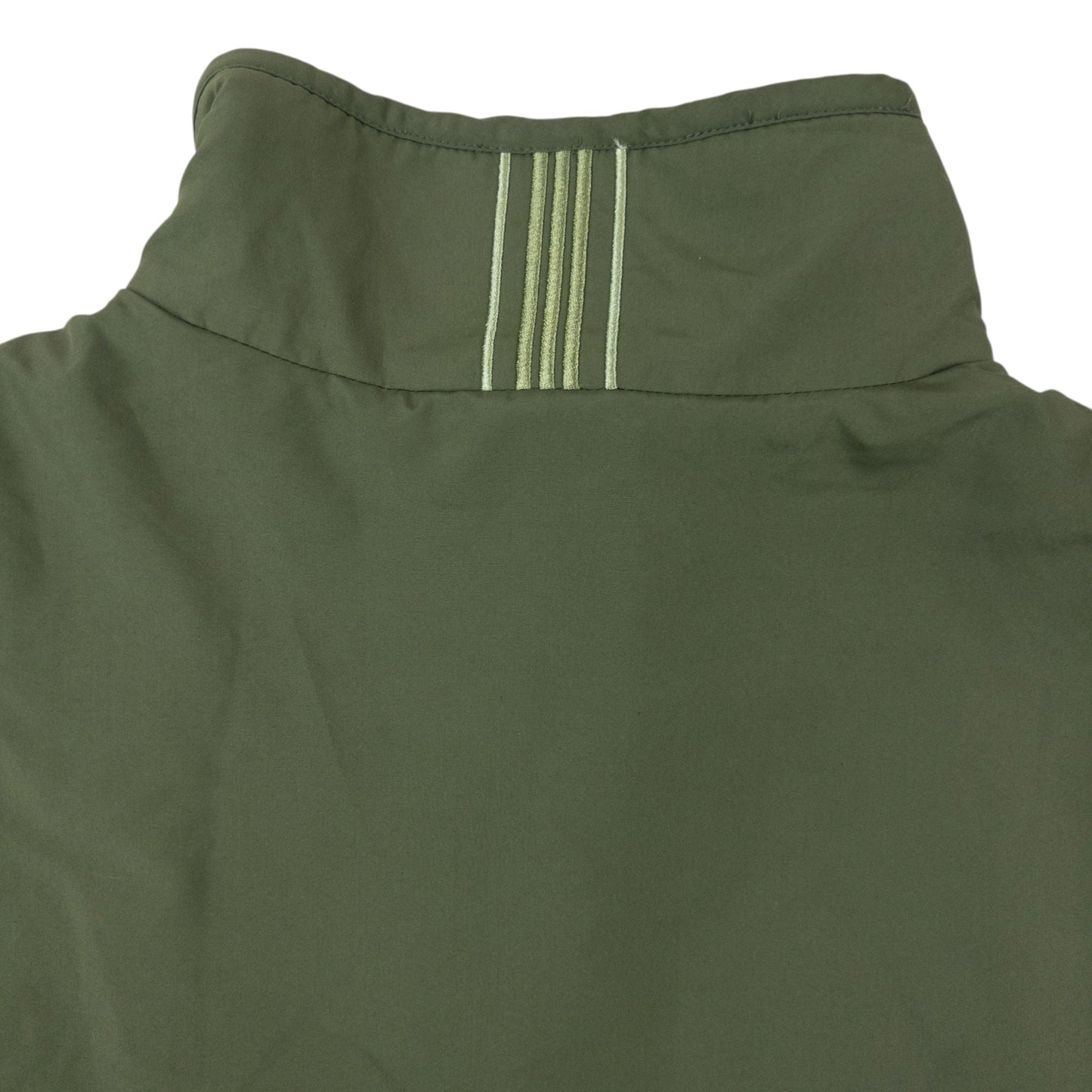 Vintage 2000s Burberry Golf Knit Sleeve Zip Up Jacket Size L | Large, Green