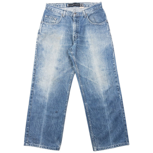 Vintage 2000s Levi's Silver Tab Straight Relaxed Denim Jeans Size W33