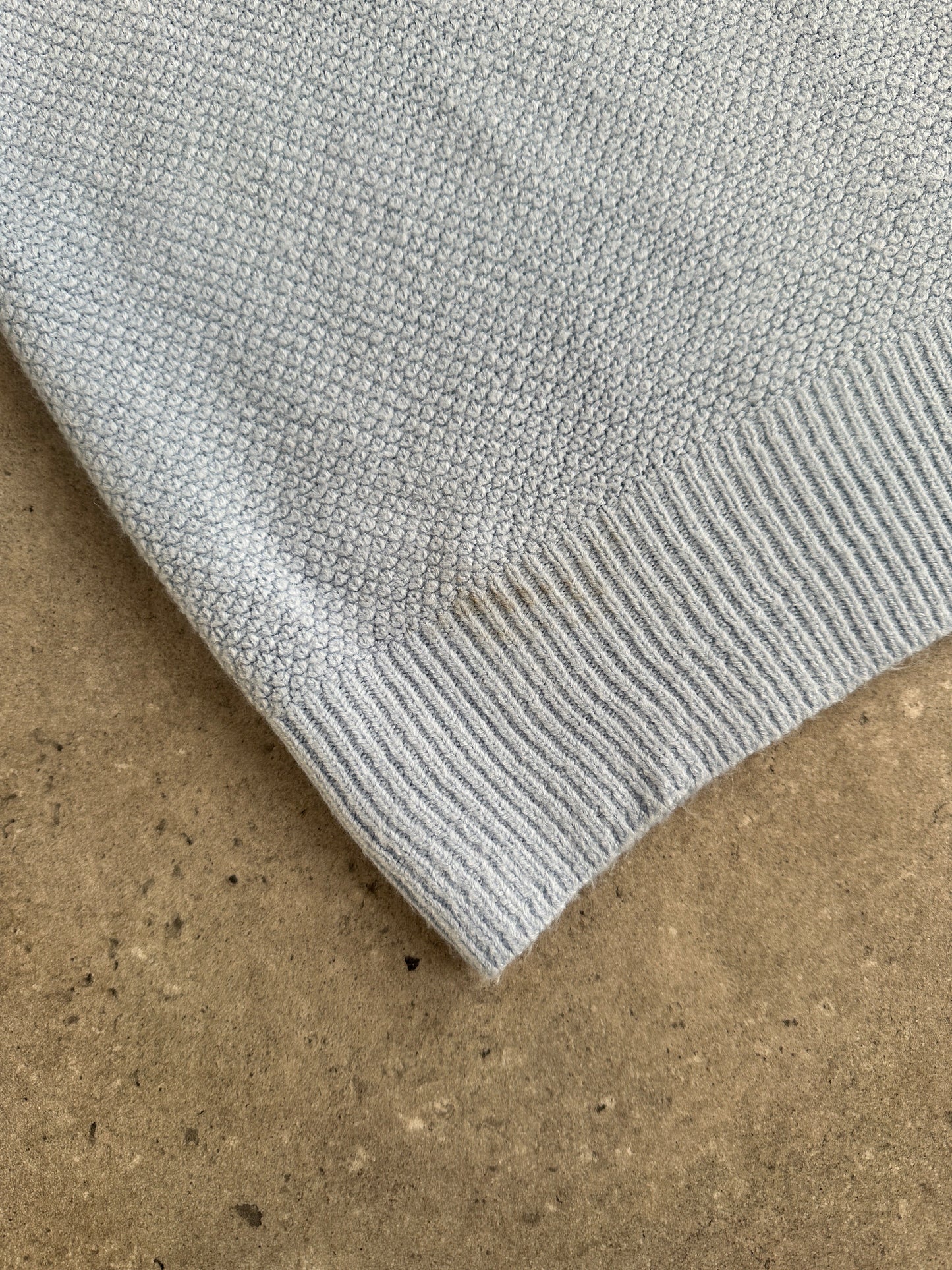 Christian Dior 1980s V Neck Logo Knitted Jumper - L