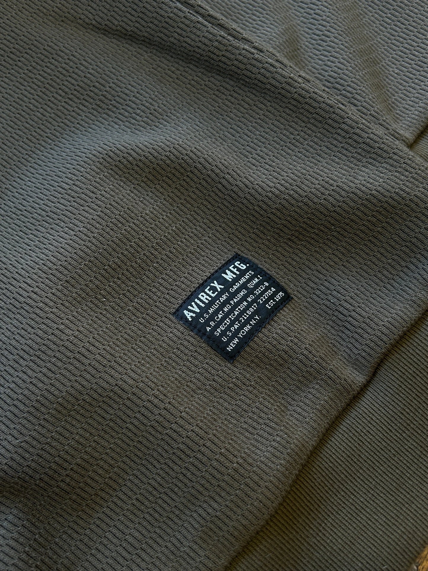 Avirex Cotton Waffle Knit Jumper M BNWT