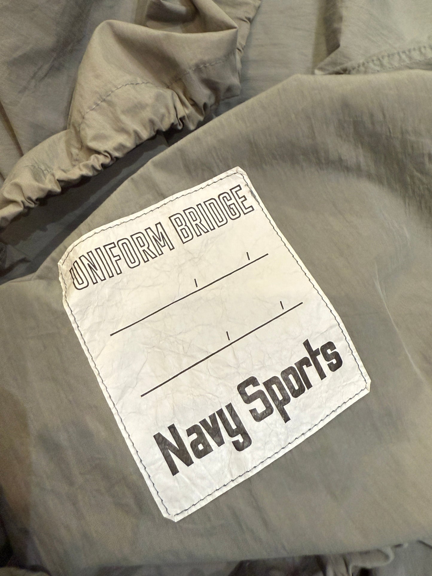 Uniform Bridge Technical Short Sleeve Nylon Pullover XL | Default Title, Light Grey
