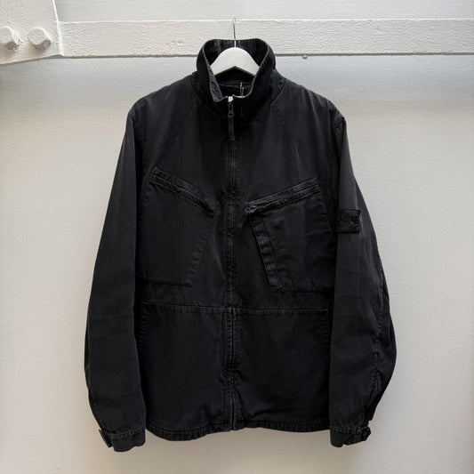 Stone Island Batavia-T Overshirt Jacket Black (L) | Large, Black