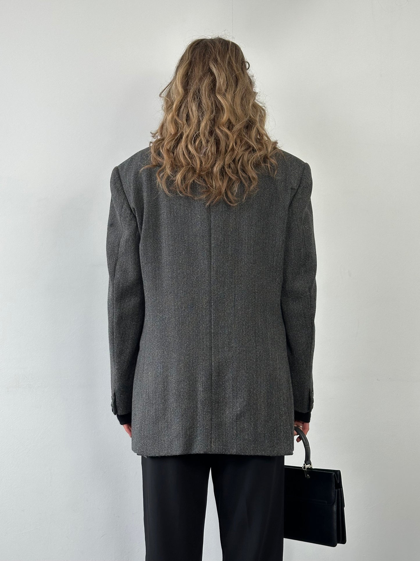 Valentino Wool Alpaca Single Breasted Blazer - 42R/XL