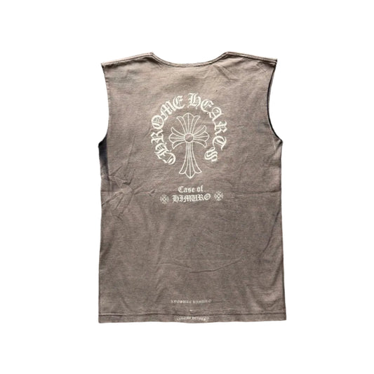 Chrome Hearts x Kyosuke Himuro Vintage Sleeveless Vest | Medium, Gray