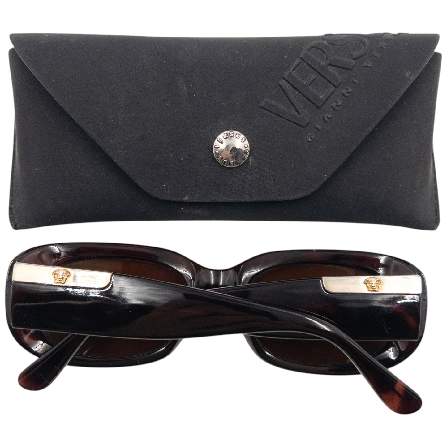 Vintage 1996 Gianni Versace Sunglasses | O/S, Brown