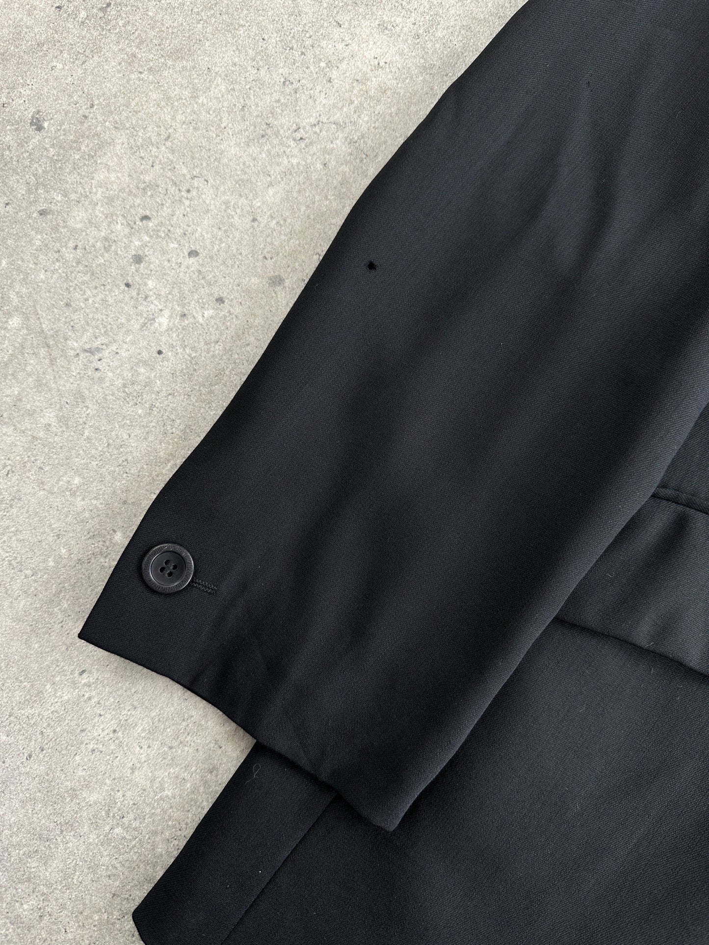 Versace Classic V2 90s Pure Wool Concelled Placket Blazer - 42R/L