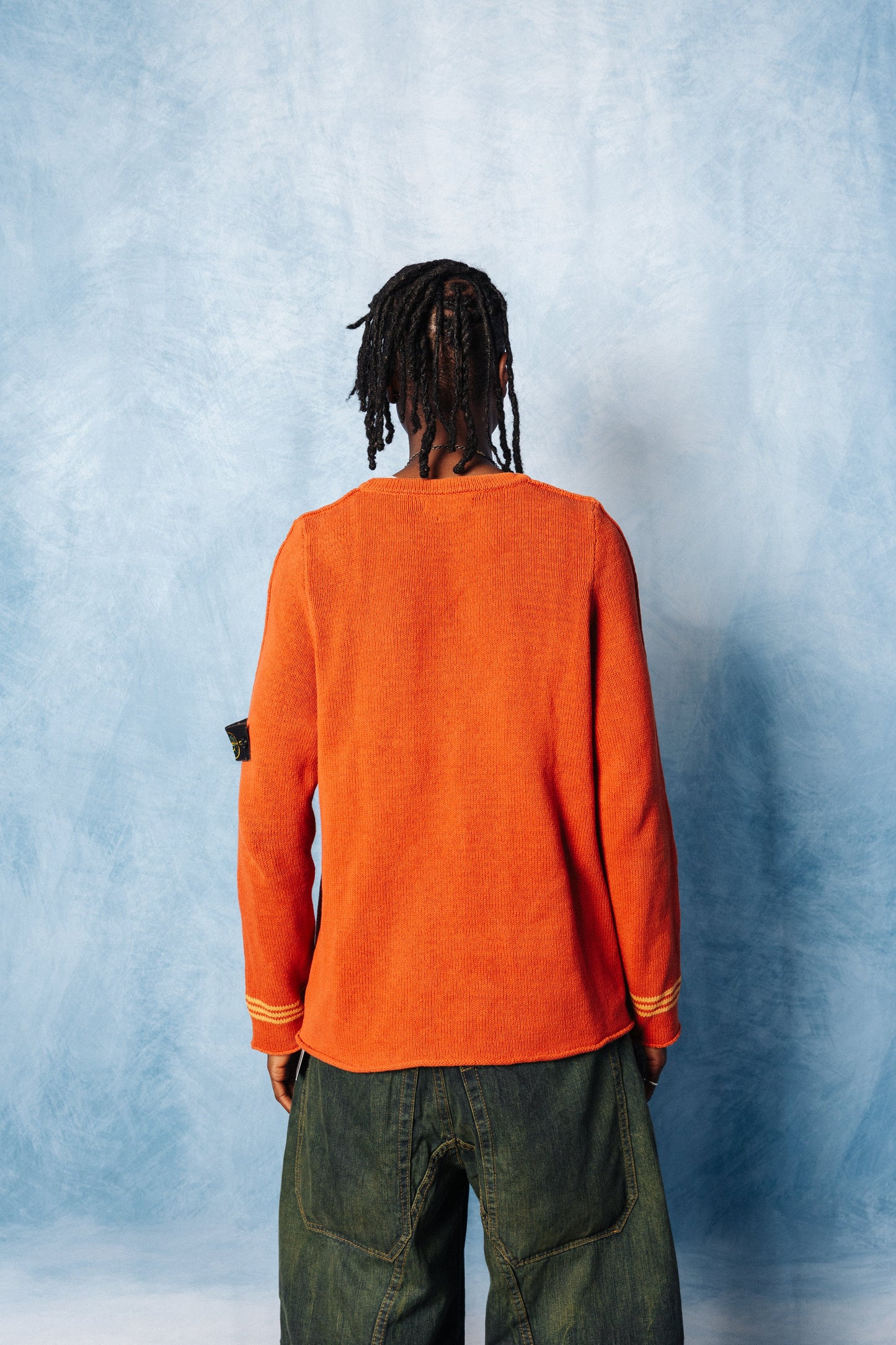 S/S 2003 Stone Island Cotton Knit Crewneck Sweater