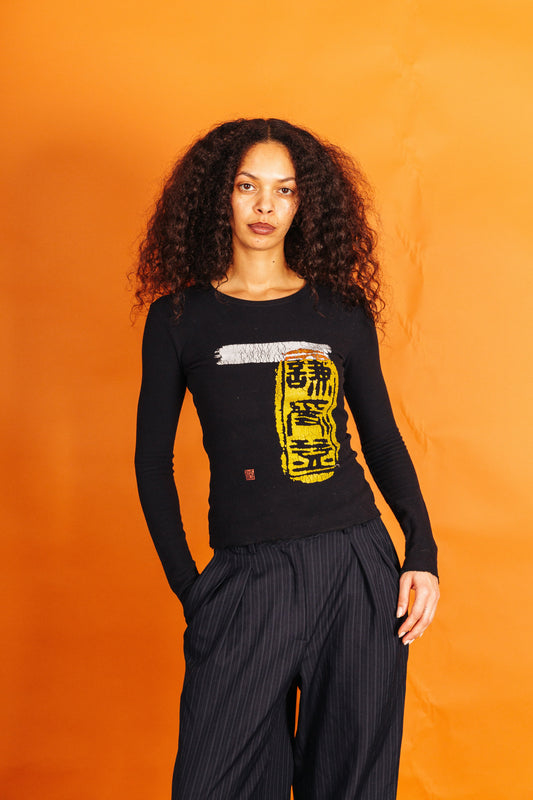 Rare Jean Paul Gaultier 90s Japanese Design L/S Fleece Top