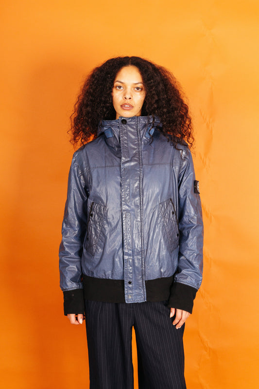 A/W 2009 Stone Island Dark Blue Ice Jacket
