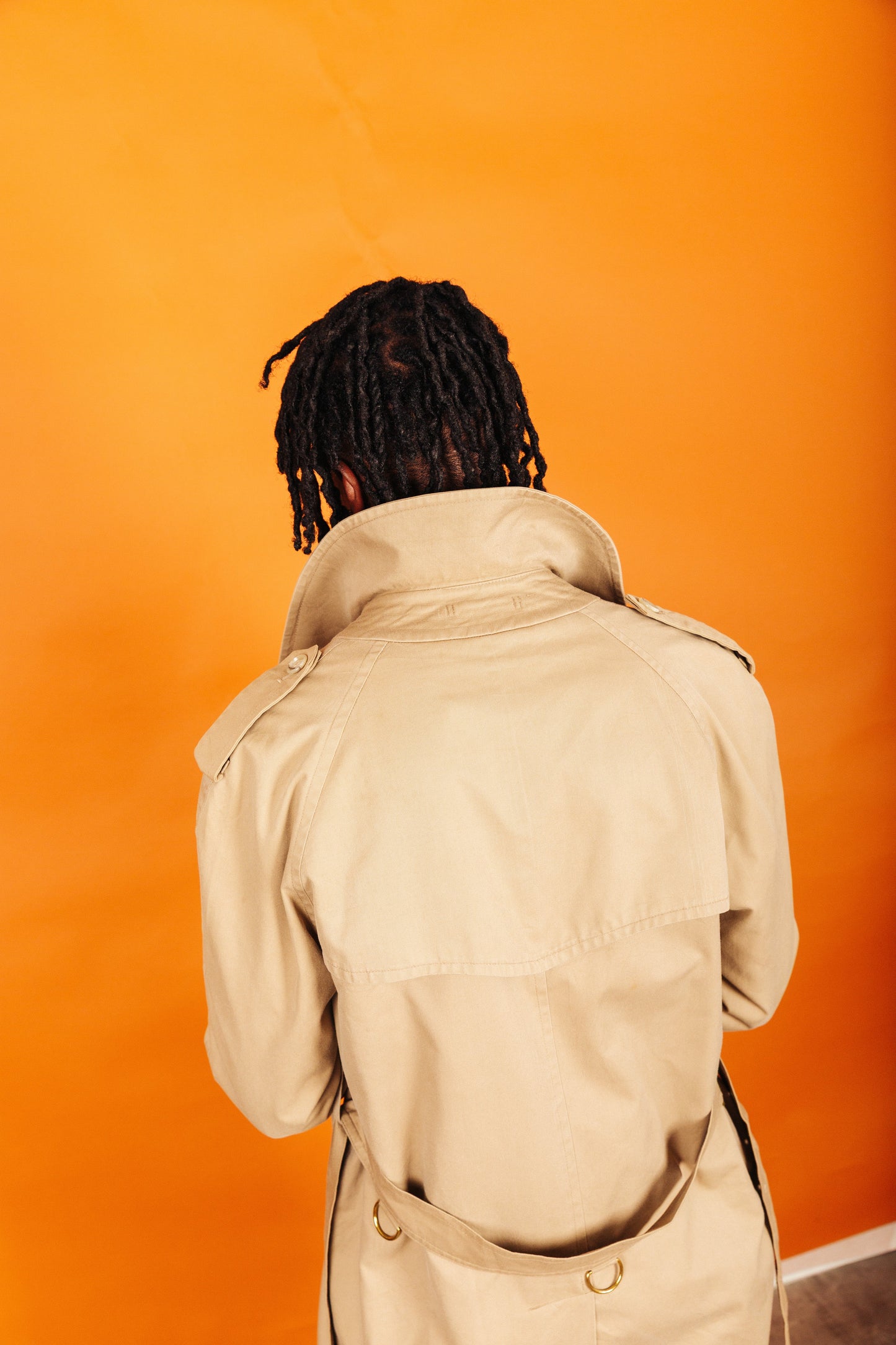 Burberry Double Breasted Milano Trench Coat