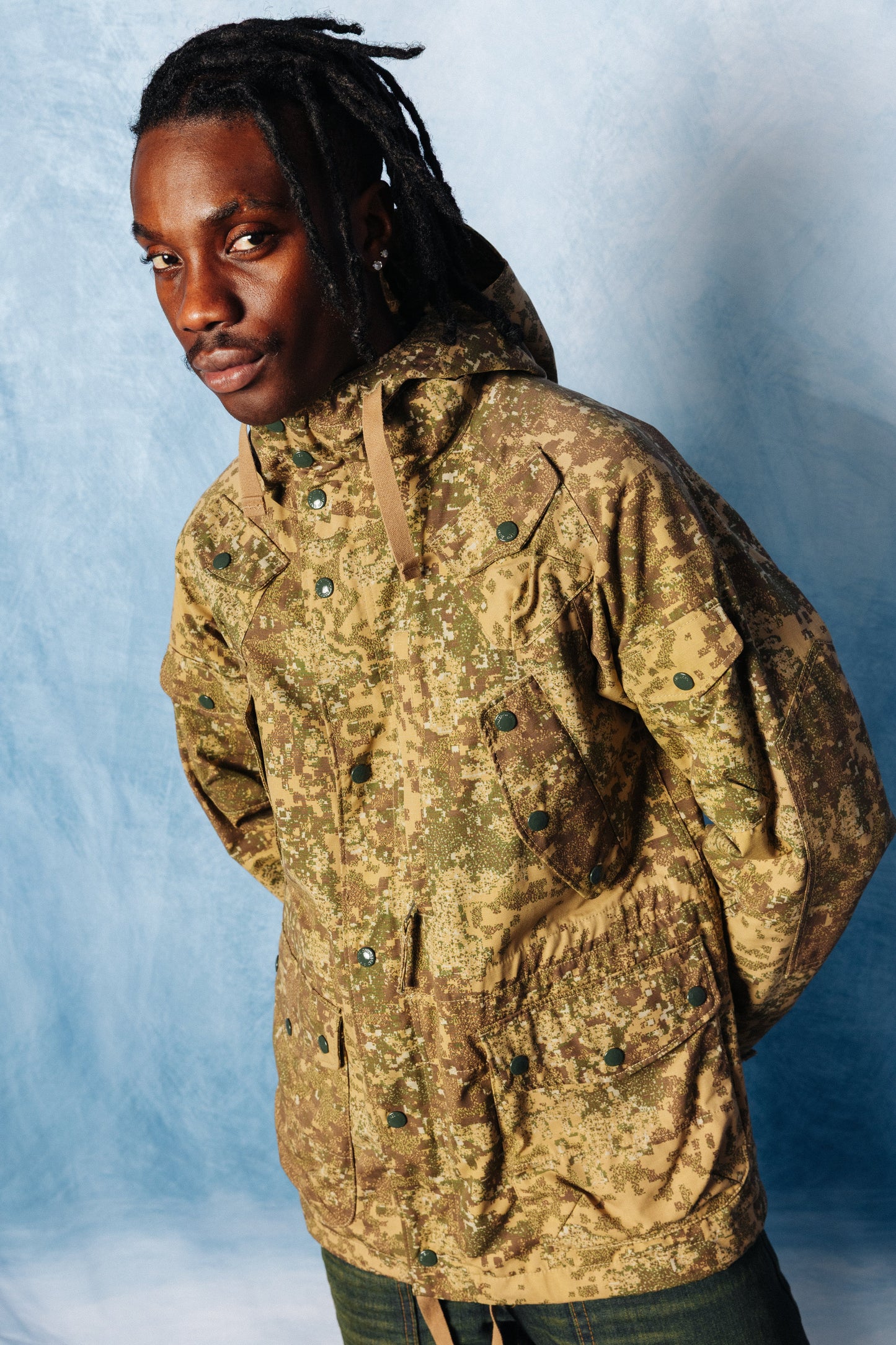 Engineered Garments Pencott Digital Camo Utility Field Parka