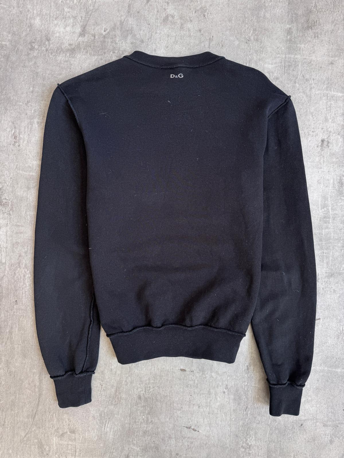 Dolce & Gabanna Alain Delon Graphic Print Crewneck Sweater