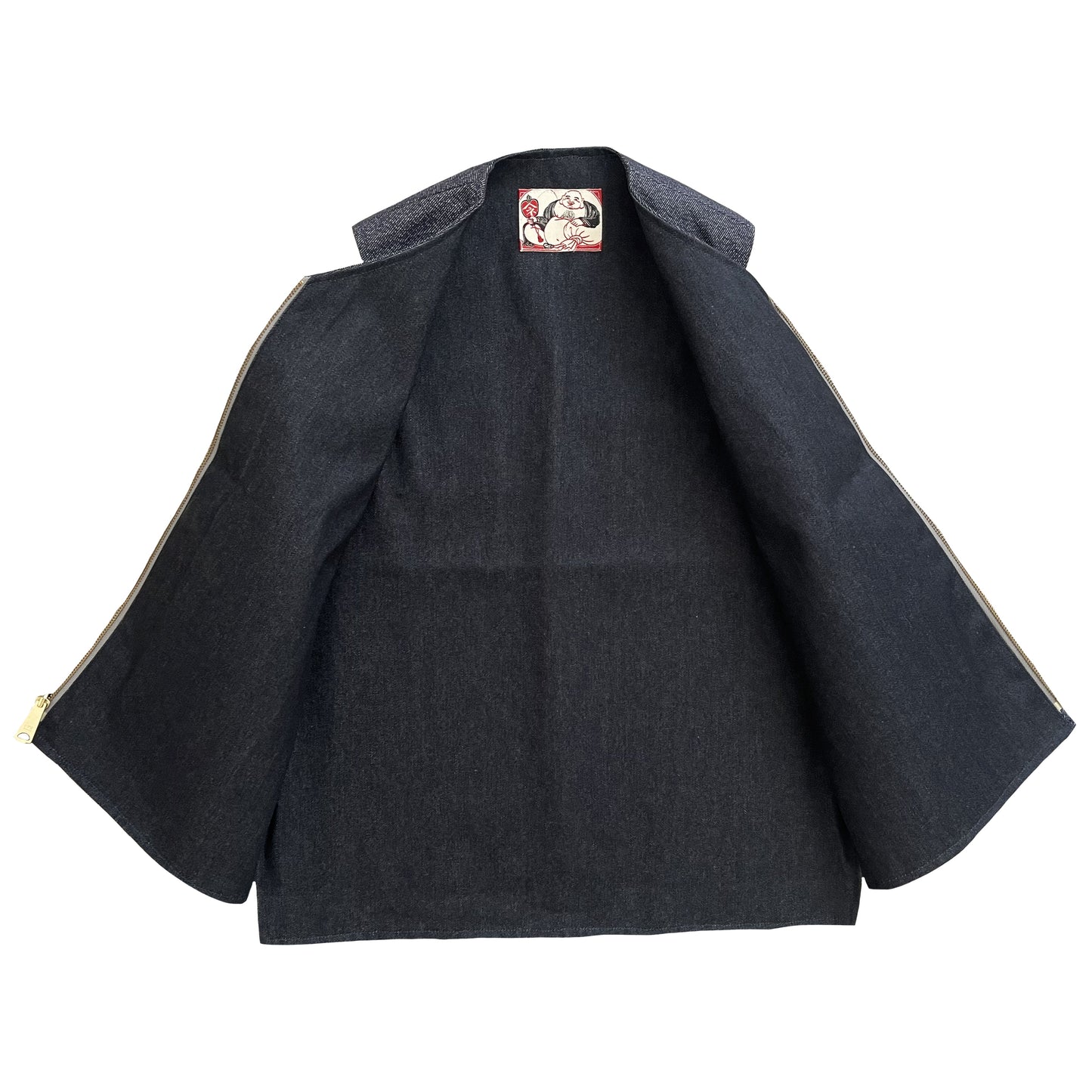 Evisu Denim Vest - M | Medium, Indigo