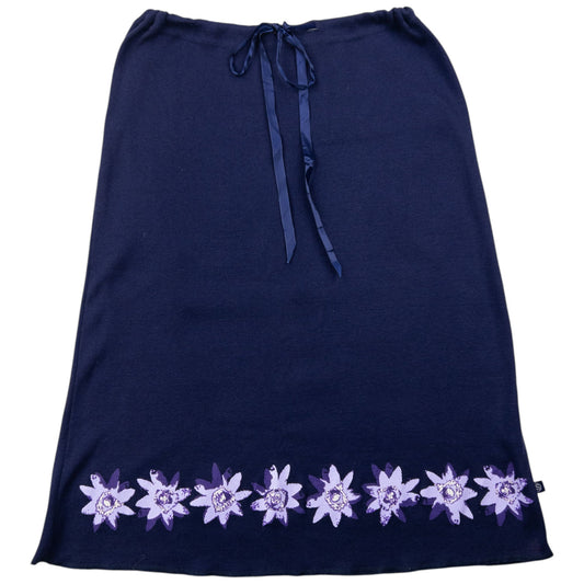 Vintage Stussy Floral Skirt Womens Size W26