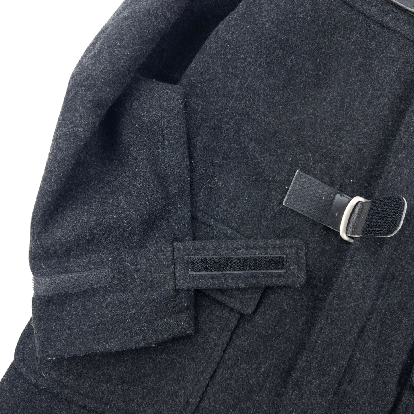 Vintage 2000s PPFM Zip Up Wool Jacket Size M | Medium, Black