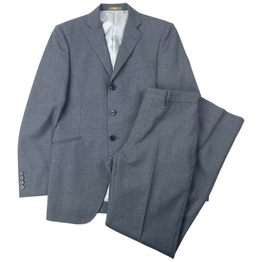 Vintage 90s Yohji Yamamoto A.A.R Jacket & Trousers Suit Set Size XS | O/S, Grey