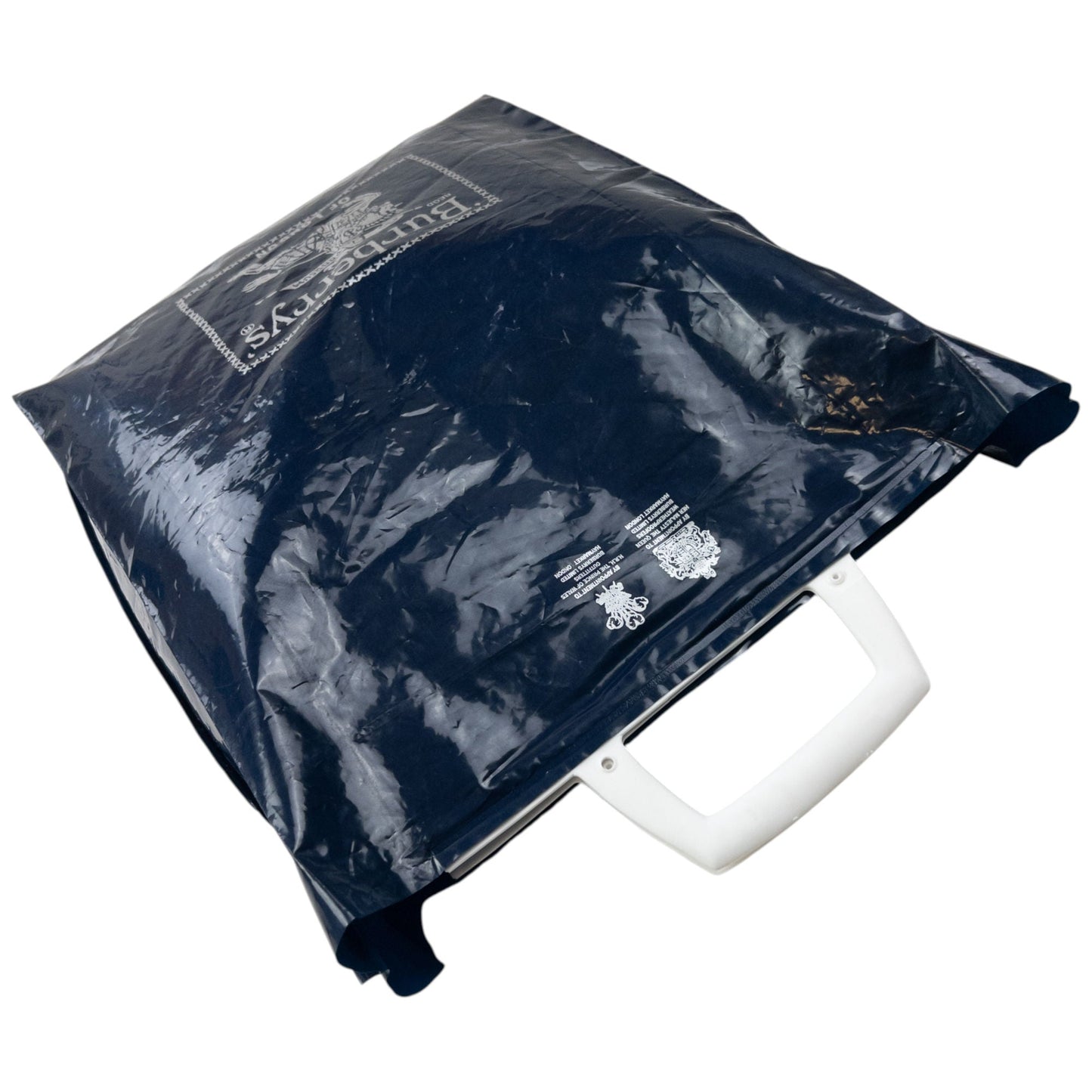 Vintage 90s Burberry Shopping Bag | O/S, Navy