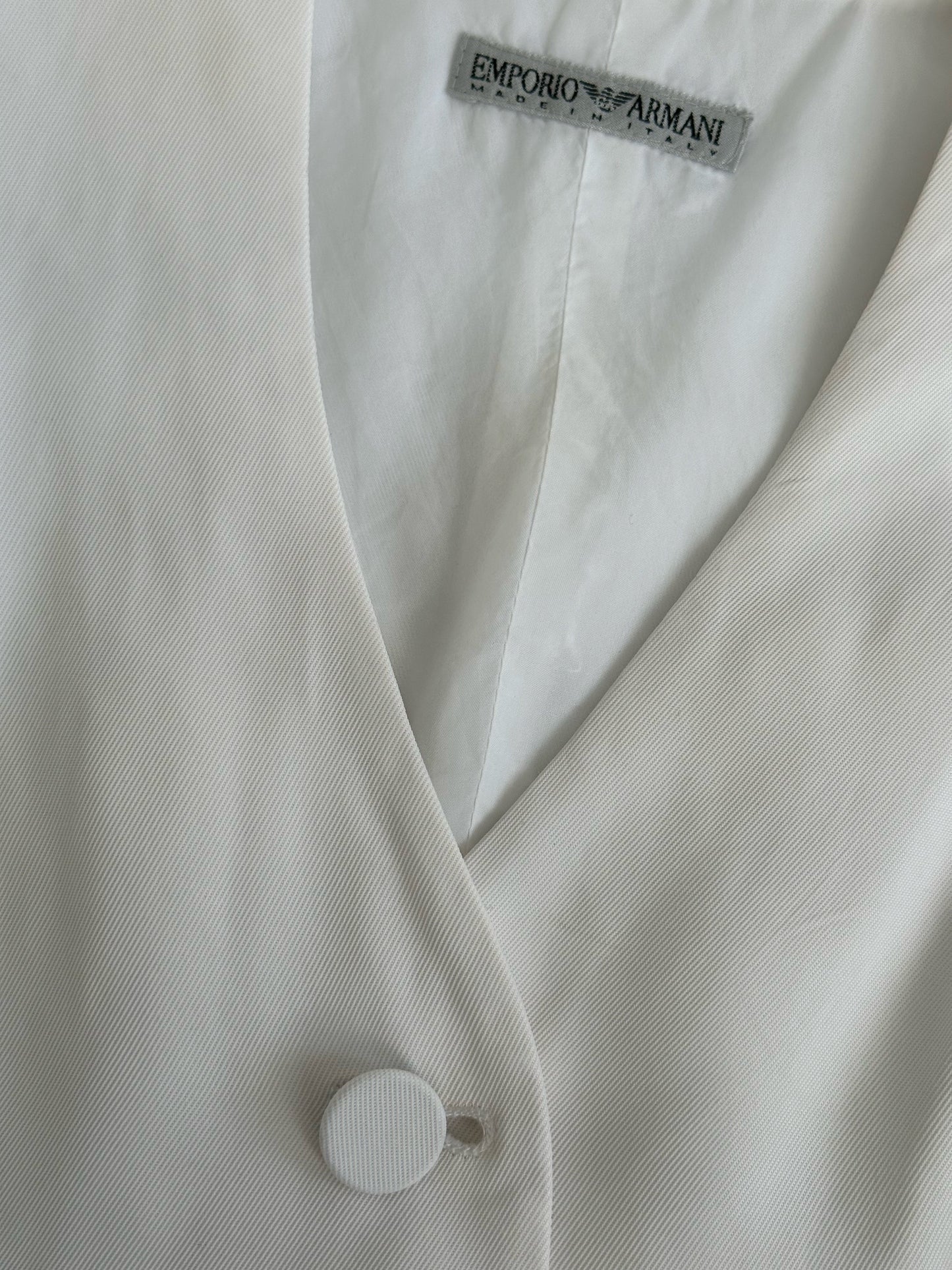 Emporio Armani 1990s Tailored Waistcoat - XXS