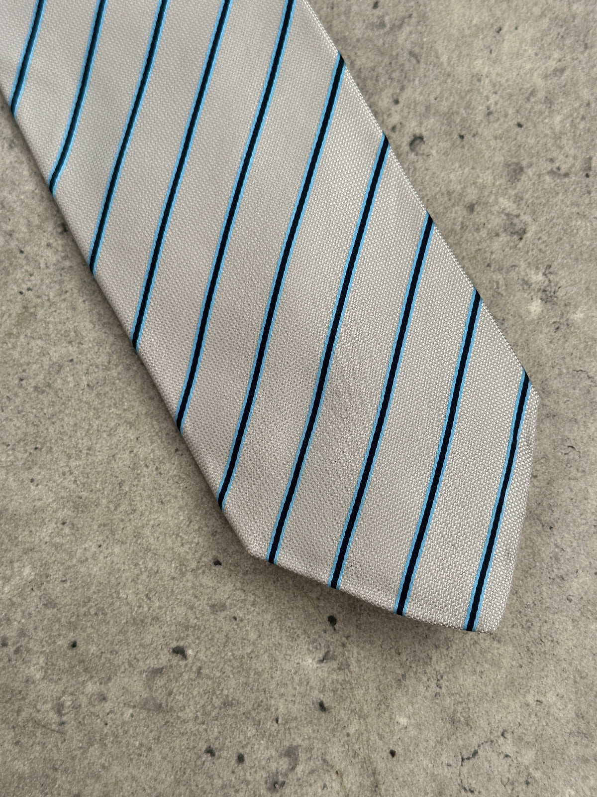 Vintage 1990s Pure Silk Striped Tie