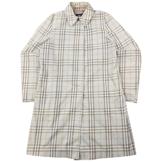Vintage 2000s Burberry Nova Check Trench Jacket Womens Size L
