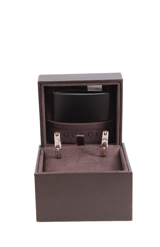 Gucci GG 18ct White Gold earrings 18ct White Gold | Default Title, Gold