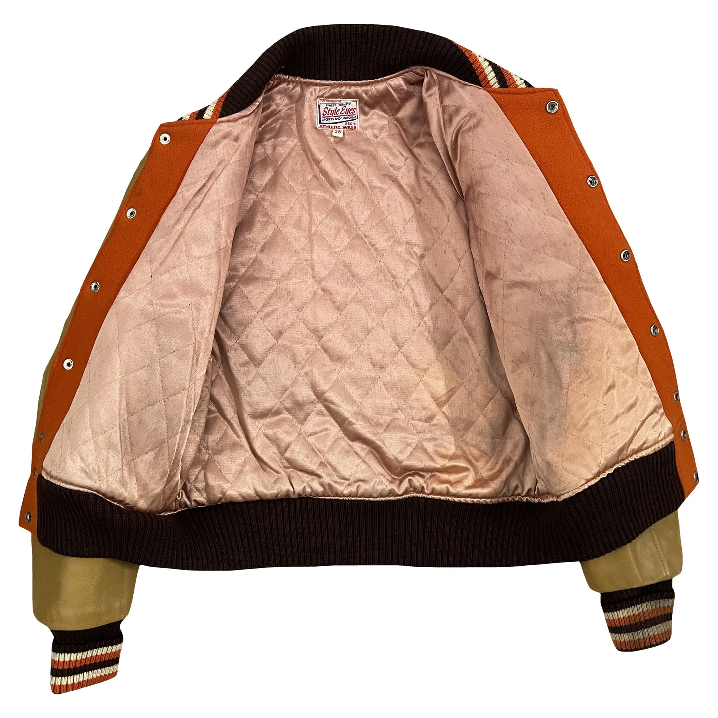 Style Eyes 'Denville Football' Varsity Jacket - M