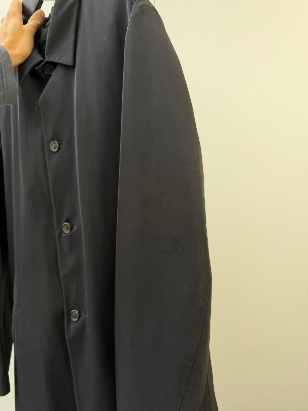 Prada 90s Trench Coat | O/S, Black