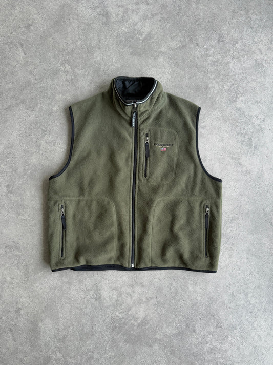 polo sport ralph lauren 1990s reversible technical fleece (m)