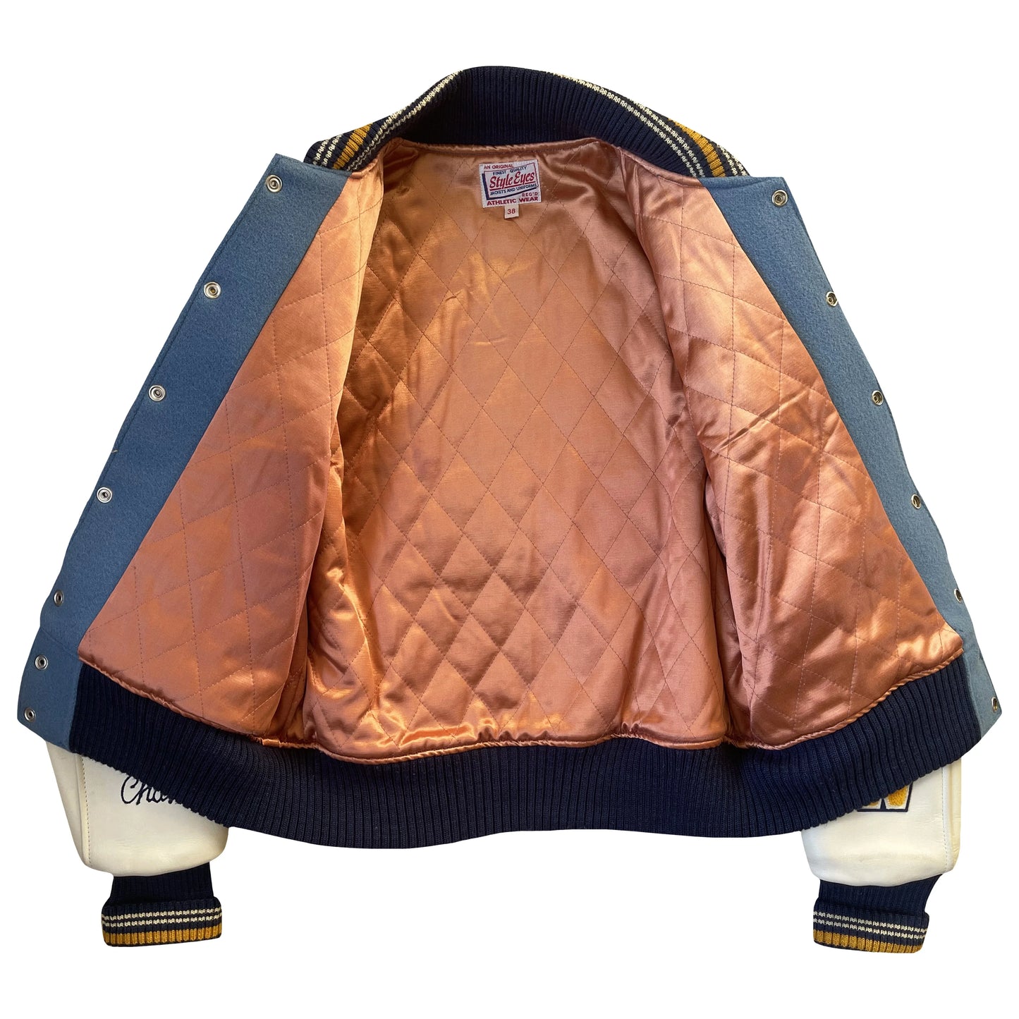 Style Eyes 'Springfield Eagles' Varsity Jacket - M