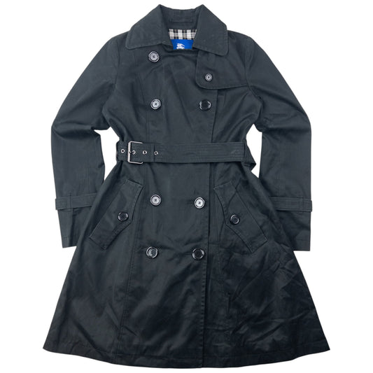 Vintage 2000s Burberry Blue Label Nova Check Lined Trench Jacket Womens Size S