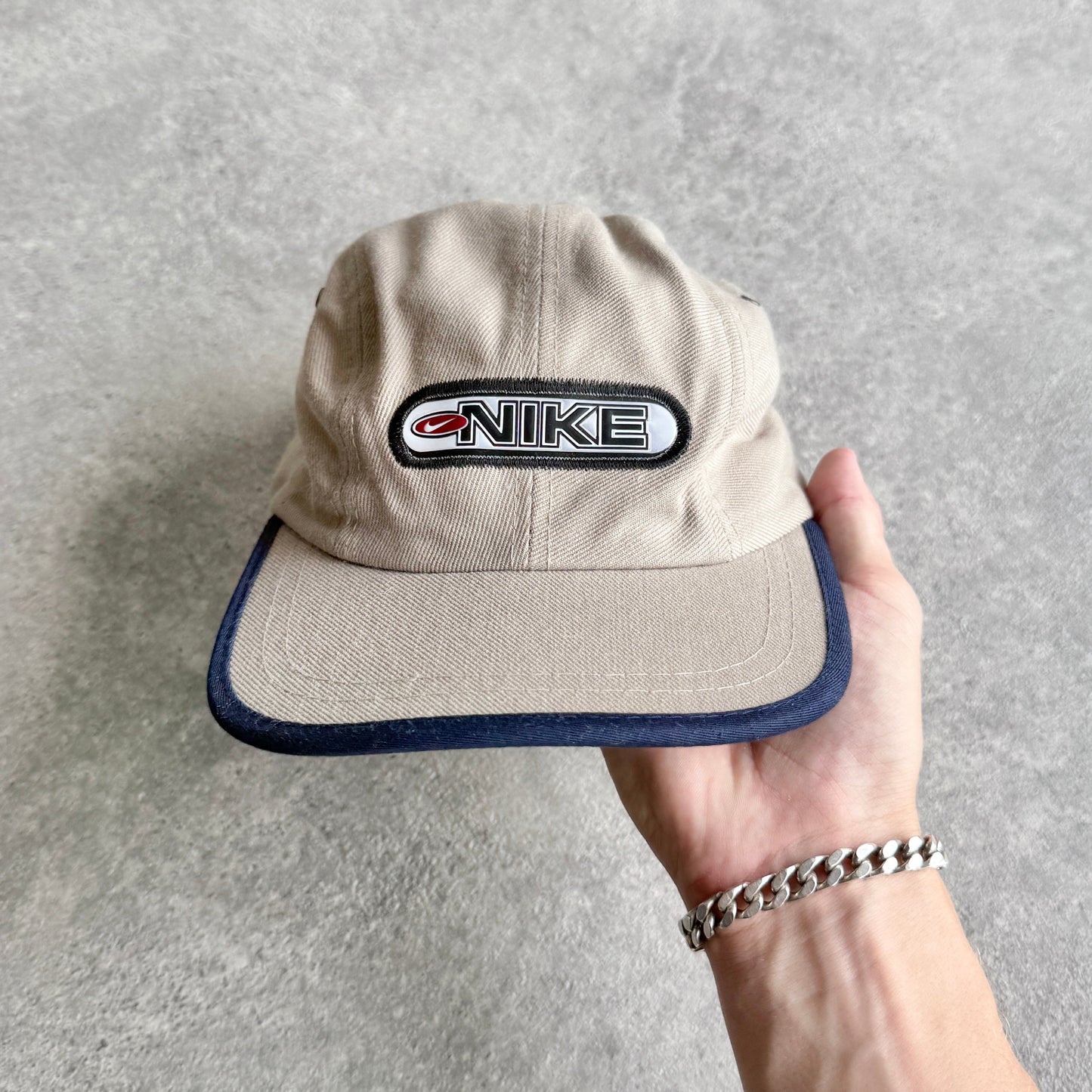 Nike 1990s rubber logo spellout cap