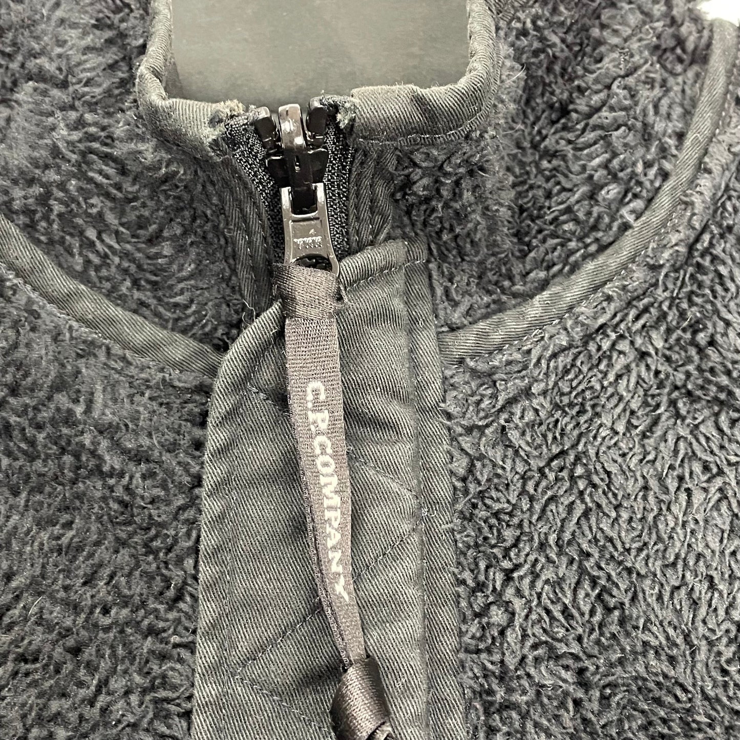 C.P. Company Reversible Fleece, Size Medium | Medium, Black