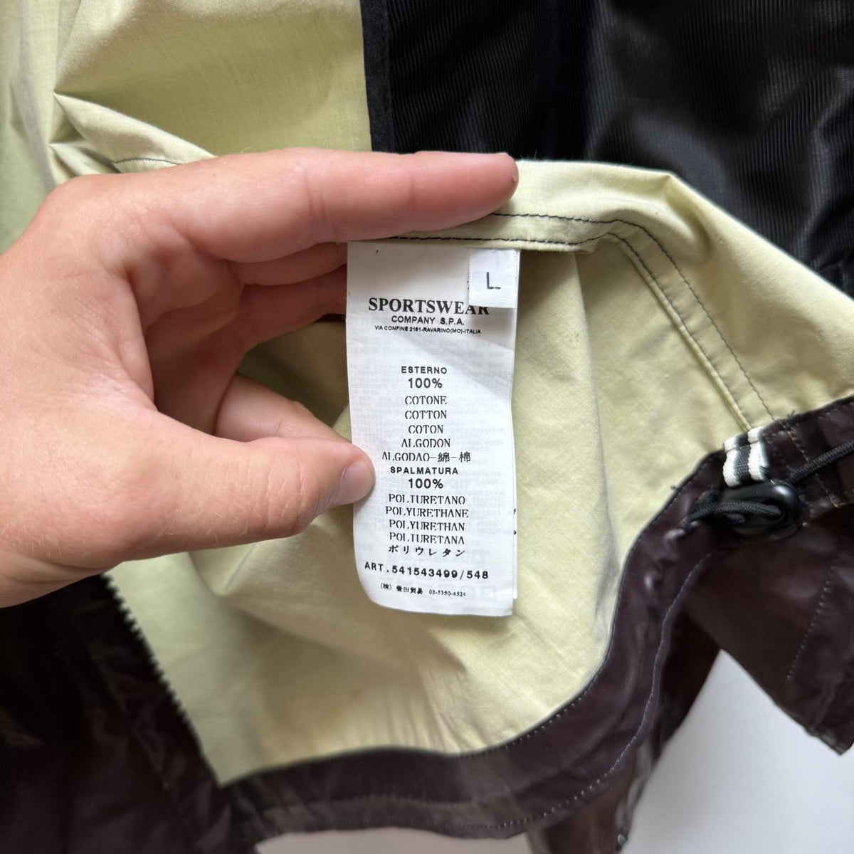 2011 Stone Island Heat Reactive Jacket (L) | Large, Brown