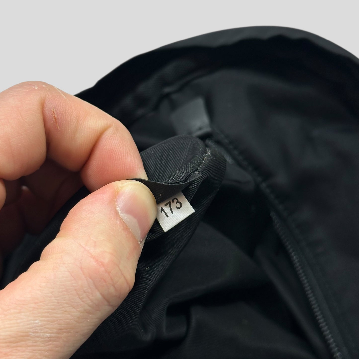 Prada 2018 Rubber Race Logo Nylon Sling Harness Backpack