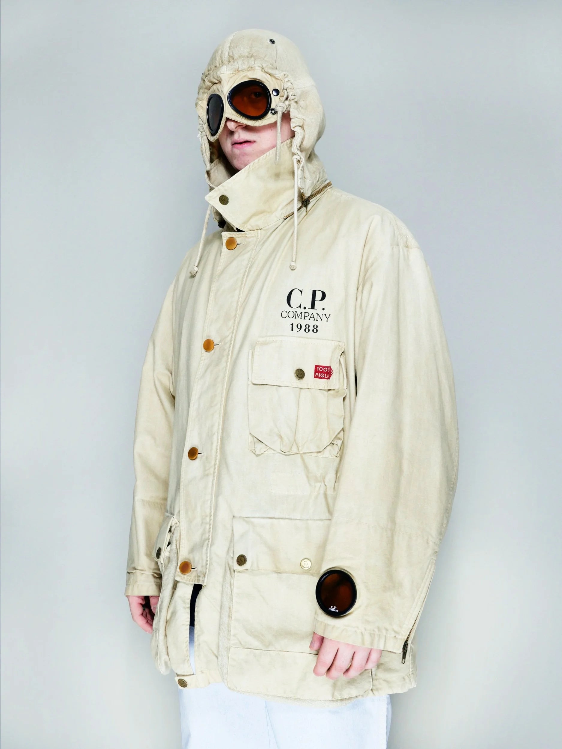 mille miglia goggle jacket C.P. COMPANY 1988 Mille Miglia Racer – Known Source