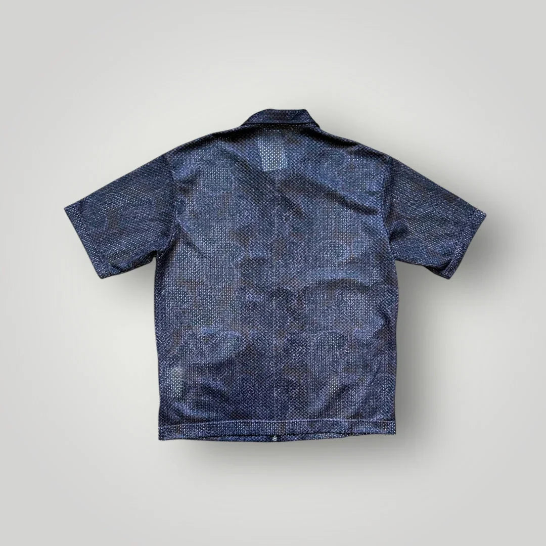 Comme des Garçons Homme 2003 Mesh Zip Up Top S | Default Title, Black