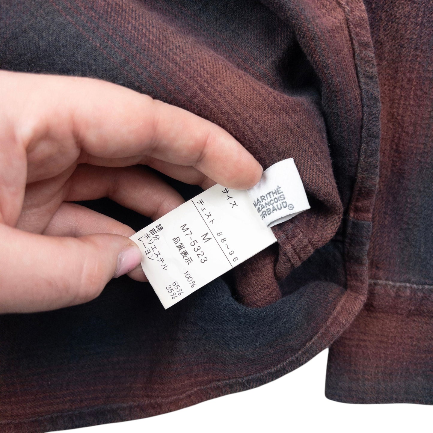 Vintage 2000s Marithe + Francois Girbaud Long Sleeve Button Up Shirt Size M | Medium, Grey