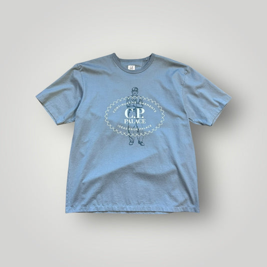 Palace x C.P. Company Mercerized Jersey 30/2 Twisted T-Shirt XL BNWT