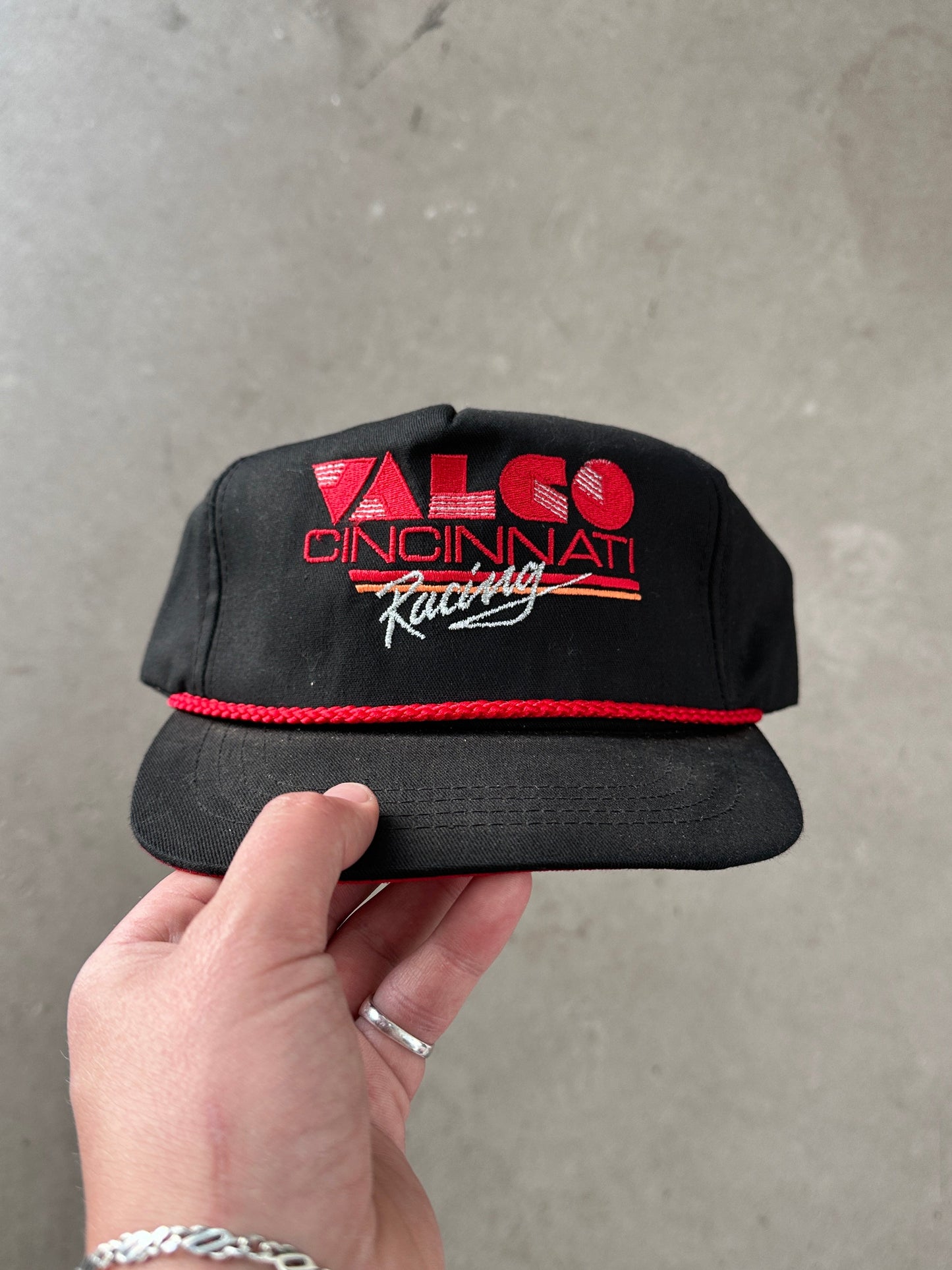 1990's Valco Cincinnati Racing Cap | O/S, Black