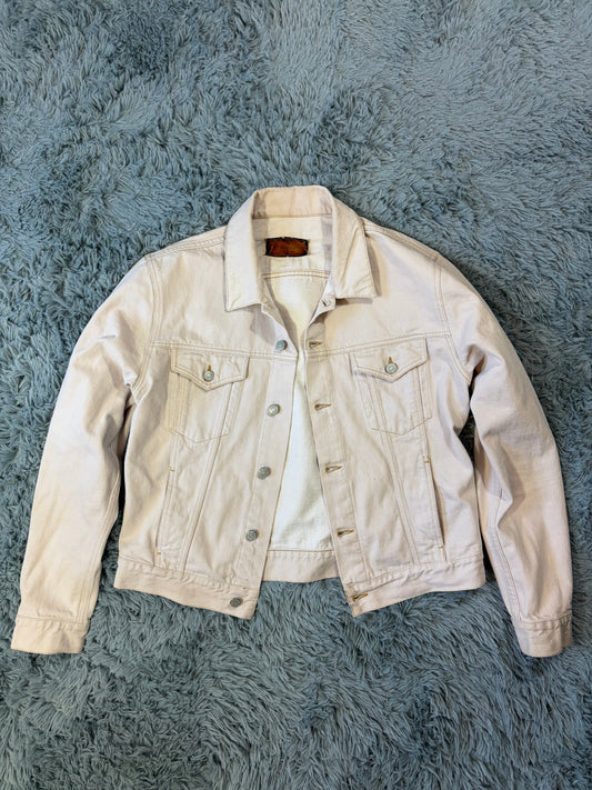Gucci by Tom Ford 00’s Pale Pink Mens Trucker Jacket - IT52 | O/S, Pink